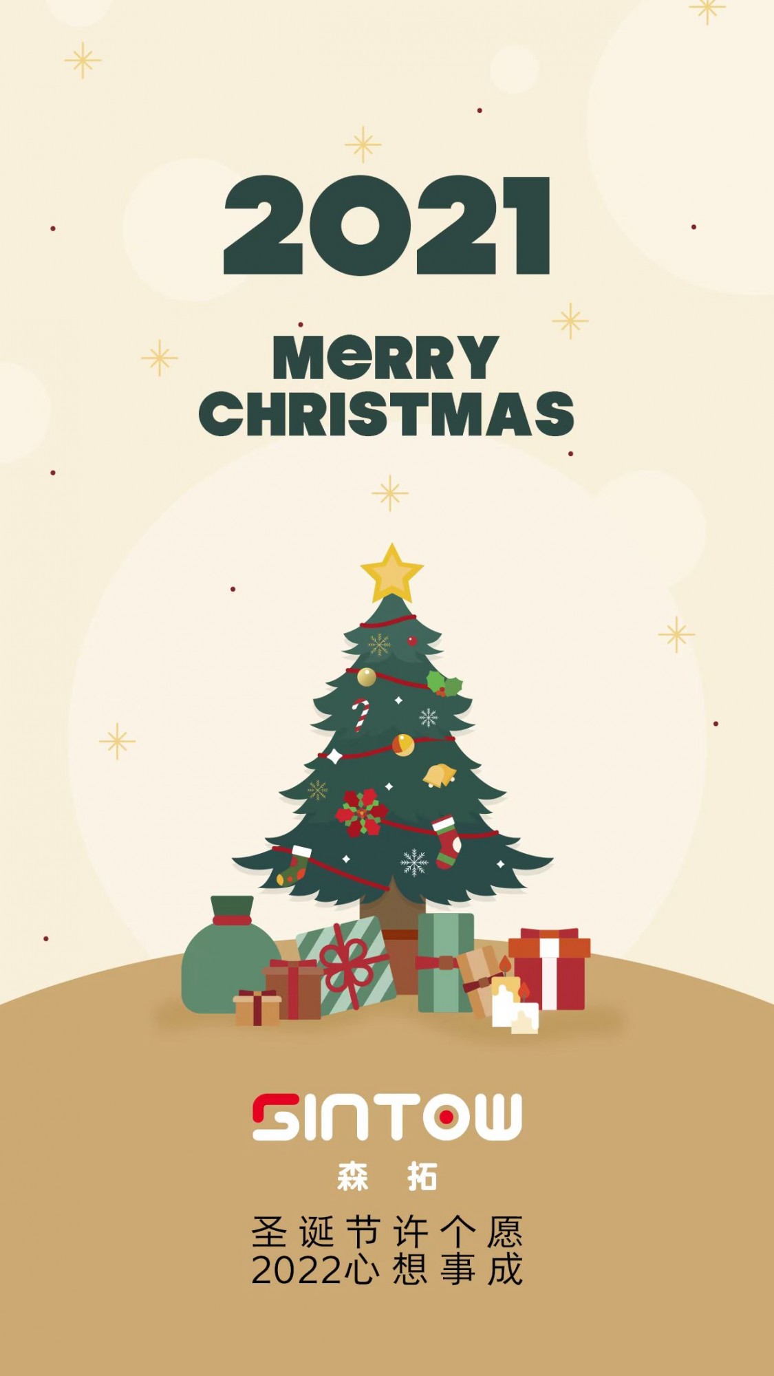 大连森拓信息科技有限公司祝您圣诞节快乐